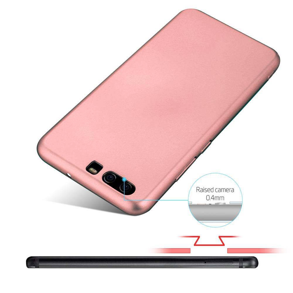 Cadorabo Hülle für Huawei P10 Schutzhülle in Rosa Hard Case Handy Hülle Etui