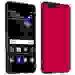 Cadorabo Hülle für Huawei P10 Schutzhülle in Rot Hard Case Handy Hülle Etui