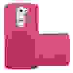 Cadorabo Schutzhülle für LG G2 MINI Hülle in Pink Etui Hard Case Handyhülle Cover