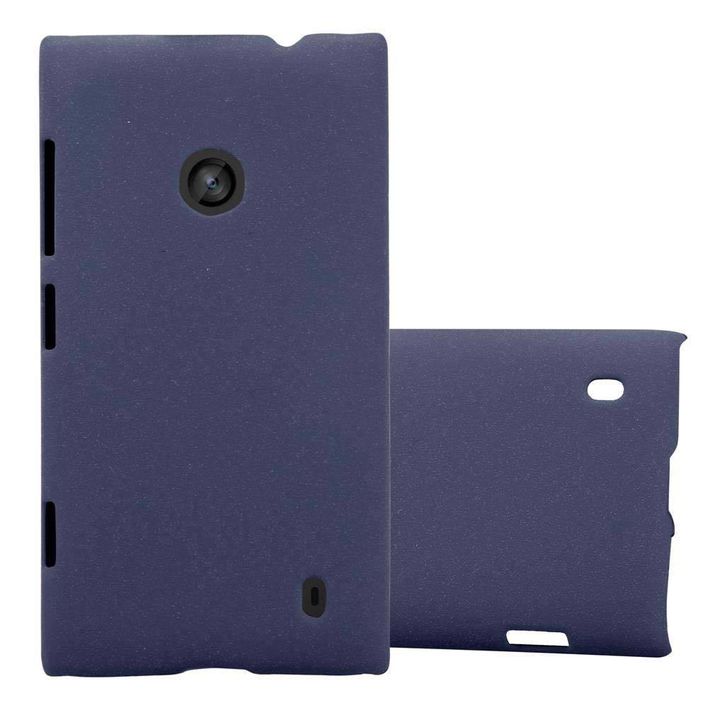 Cadorabo Schutzhülle für Nokia Lumia 520 / 521 Hülle in Blau Etui Hard Case Handyhülle Cover