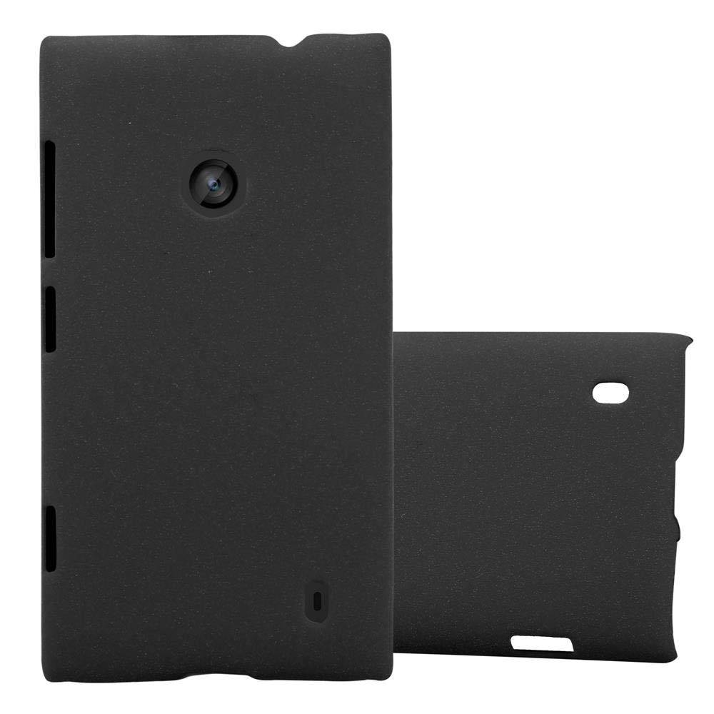 Cadorabo Schutzhülle für Nokia Lumia 520 / 521 Hülle in Schwarz Etui Hard Case Handyhülle Cover