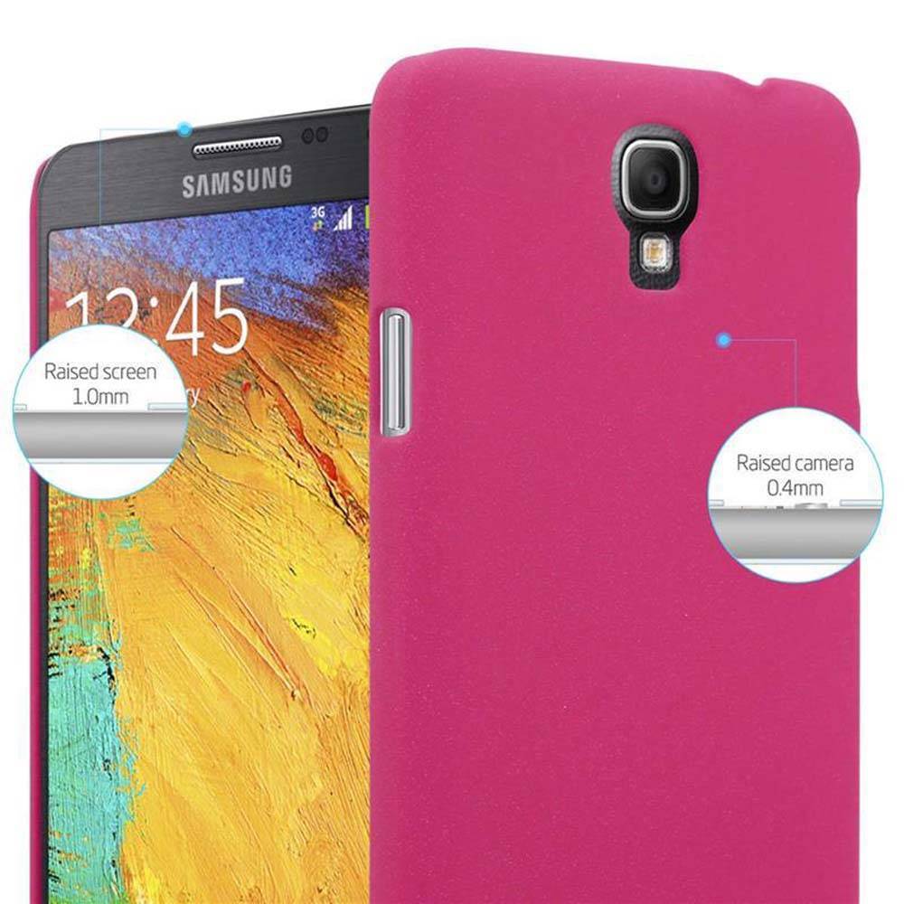 Cadorabo Schutzhülle für Samsung Galaxy NOTE 3 NEO Hülle in Pink Etui Hard Case Handyhülle Cover