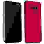 Cadorabo Hülle für Samsung Galaxy S8 Schutzhülle in Rot Hard Case Handy Hülle Etui
