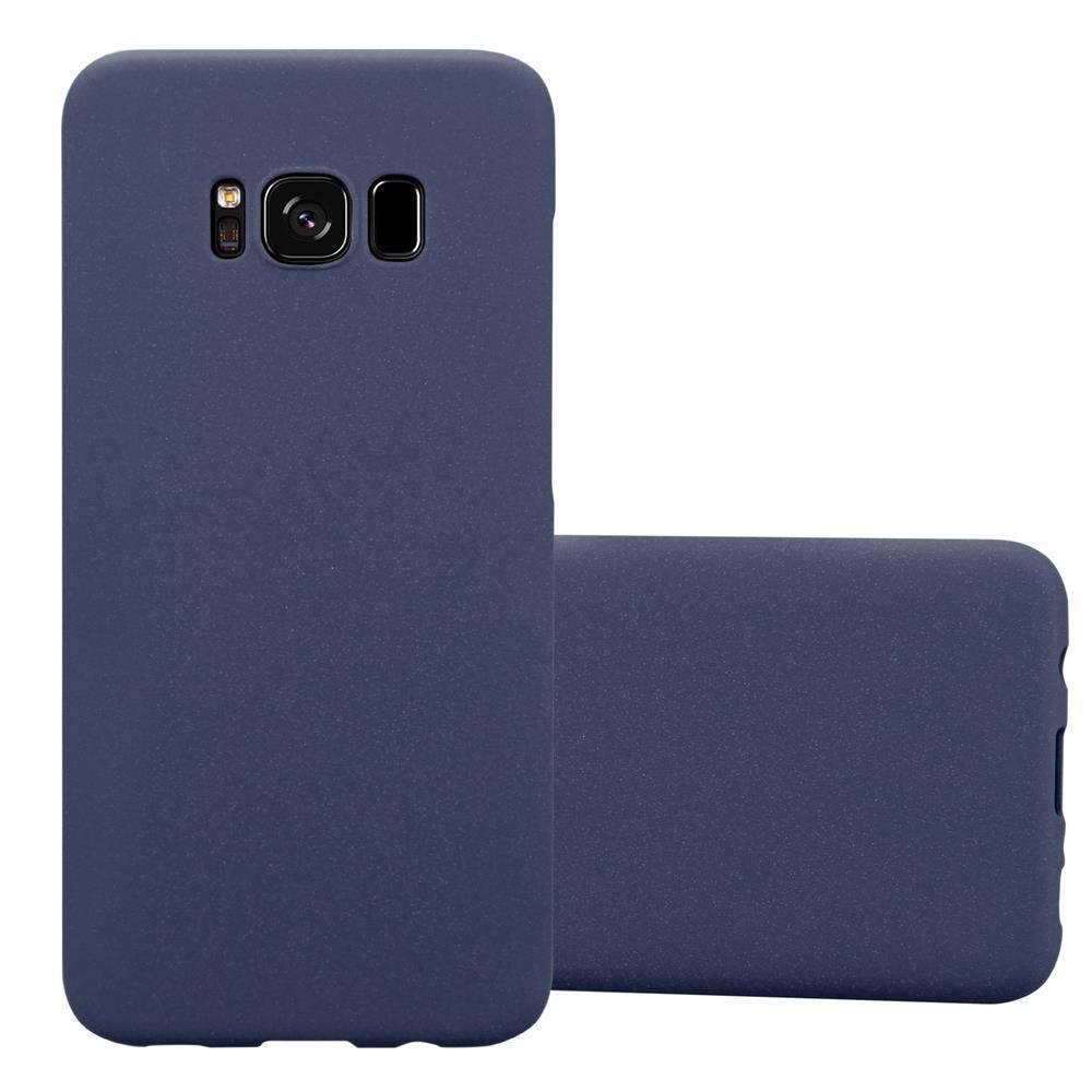 Cadorabo Schutzhülle für Samsung Galaxy S8 PLUS Hülle in Blau Etui Hard Case Handyhülle Cover