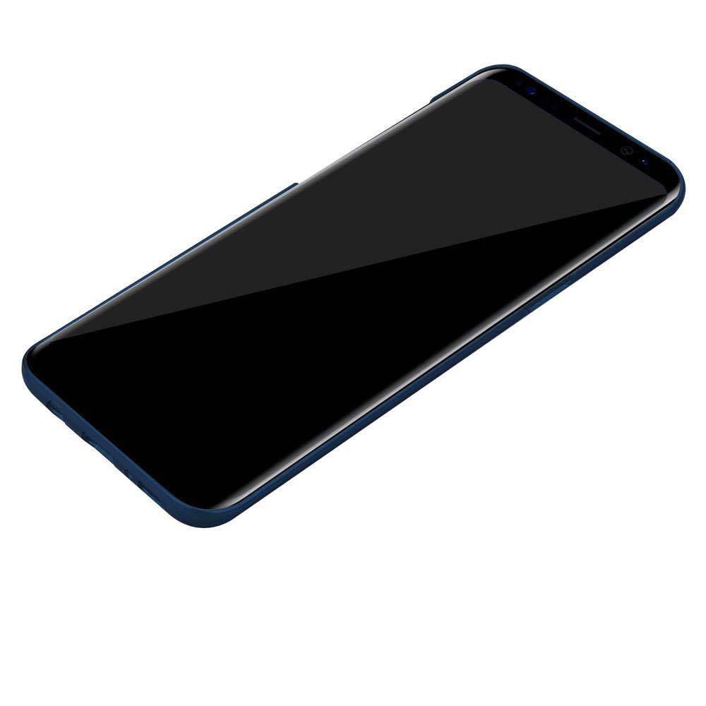 Cadorabo Hülle für Samsung Galaxy S8 PLUS Schutzhülle in Blau Hard Case Handy Hülle Etui