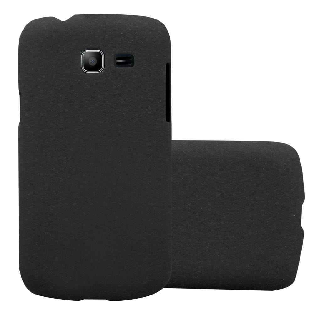 Cadorabo Schutzhülle für Samsung Galaxy TREND LITE Hülle in Schwarz Etui Hard Case Handyhülle Cover