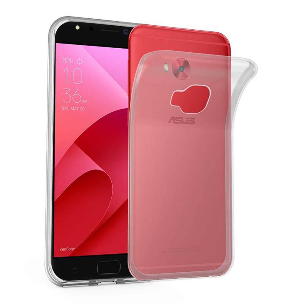 Cadorabo Hülle für Asus ZenFone 4 Selfie PRO Schutz Hülle in Transparent Schutzhülle TPU Silikon Cover Etui Case