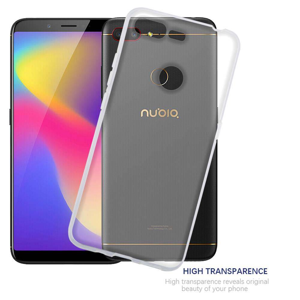 Cadorabo Hülle für ZTE Nubia N3 Schutz Hülle in Transparent Schutzhülle TPU Silikon Cover Etui Case
