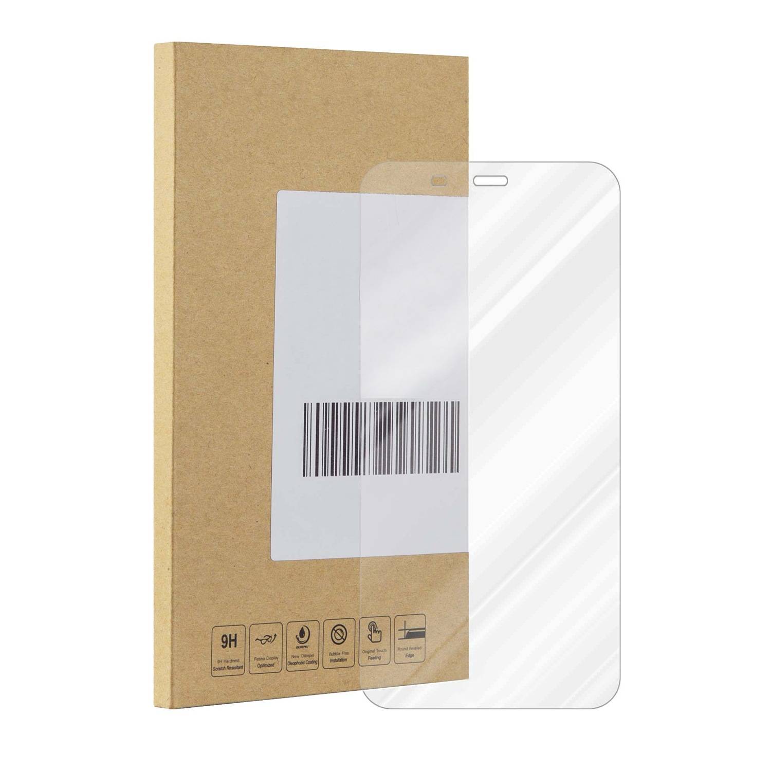 Cadorabo Panzer Folie für Xiaomi Mi 3 Schutzfolie in Transparent Gehärtetes Tempered Display-Schutzglas