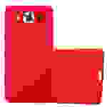 Cadorabo Schutzhülle für Nokia Lumia 950 Hülle in Rot Handyhülle TPU Etui Cover Case