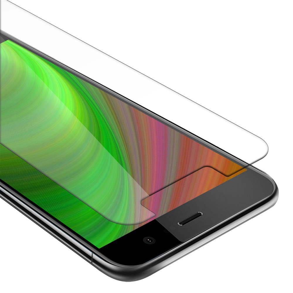 Cadorabo Panzer Folie für HTC U PLAY Schutzfolie in Transparent Gehärtetes Tempered Display-Schutzglas