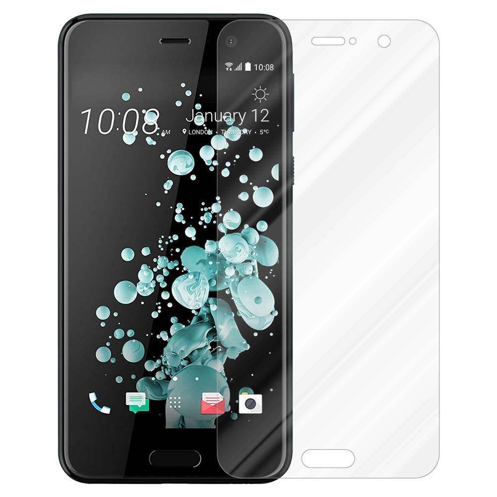 Cadorabo Panzer Folie für HTC U PLAY Schutzfolie in Transparent Gehärtetes Tempered Display-Schutzglas