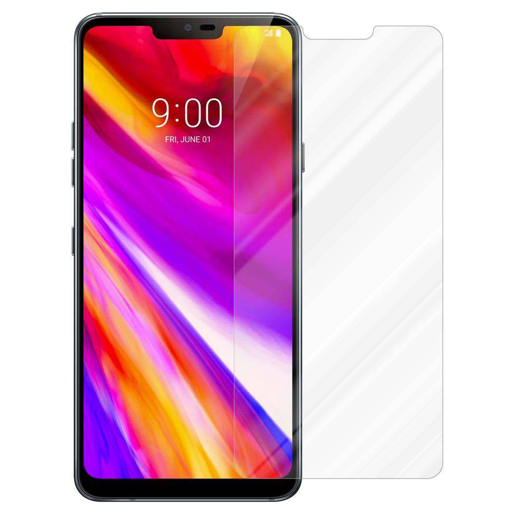 Cadorabo Panzer Folie für LG G7 ThinQ Schutzfolie in Transparent Gehärtetes Tempered Display-Schutzglas