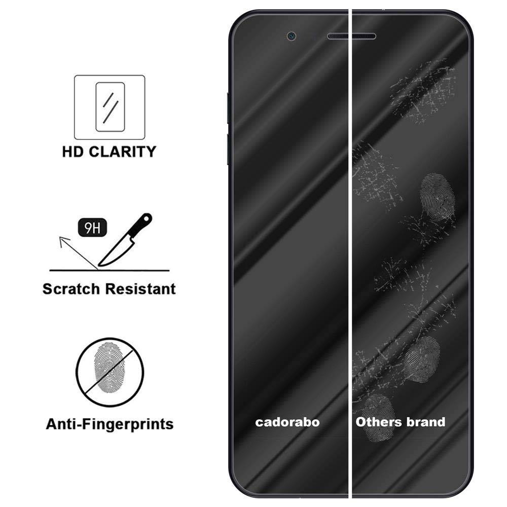 Cadorabo Panzer Folie für LG K9 Schutzfolie in Transparent Gehärtetes Tempered Display-Schutzglas