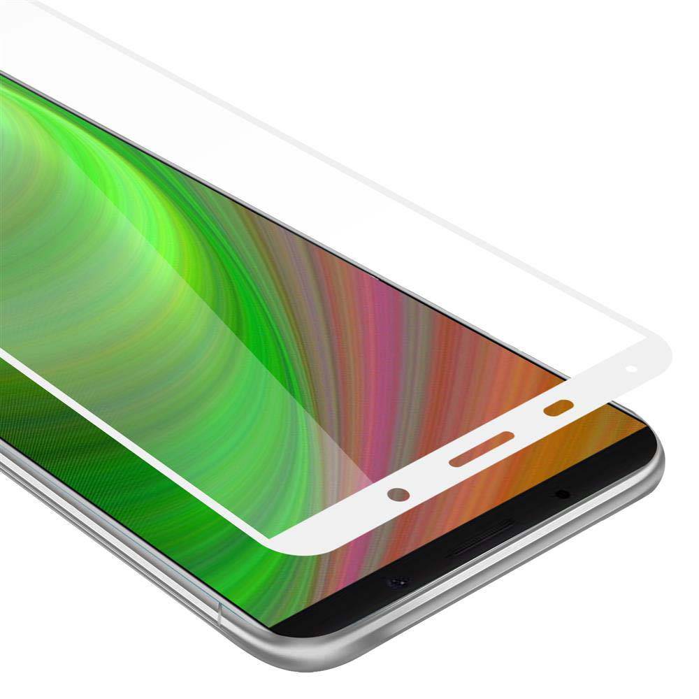 Cadorabo Panzerfolie für Huawei MATE 10 PRO Schutzfolie in Weiß Vollbild Folie Tempered Display Schutzglas