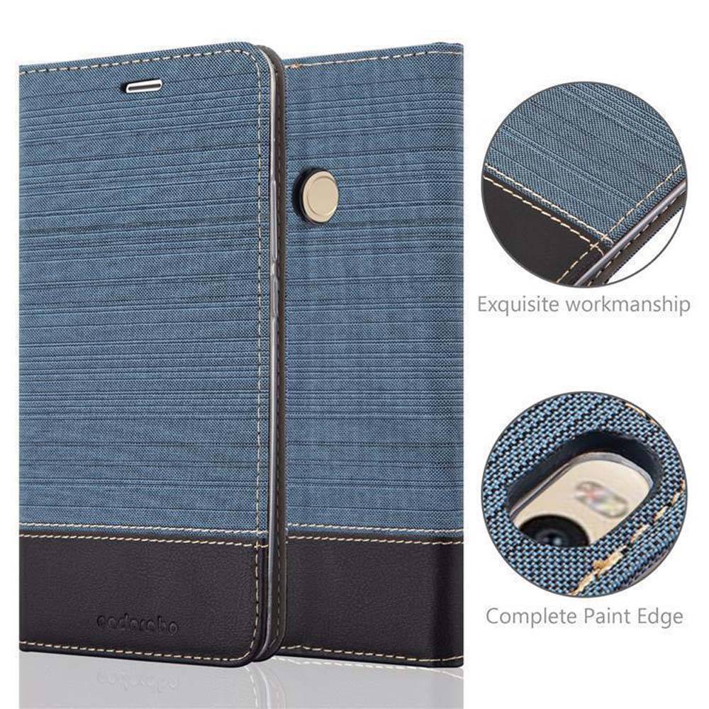 Cadorabo Hülle für Xiaomi Mi MAX 2 Schutzhülle in Blau Handy Hülle Etui Book Case Cover