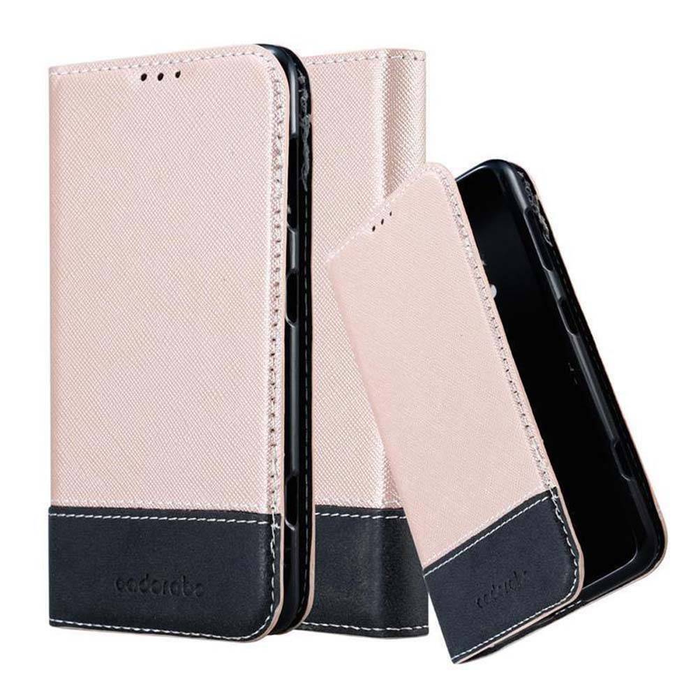 Cadorabo Hülle für Nokia Lumia 625 Schutzhülle in Rosa SHandyhülle Book Case Etui Kunstleder