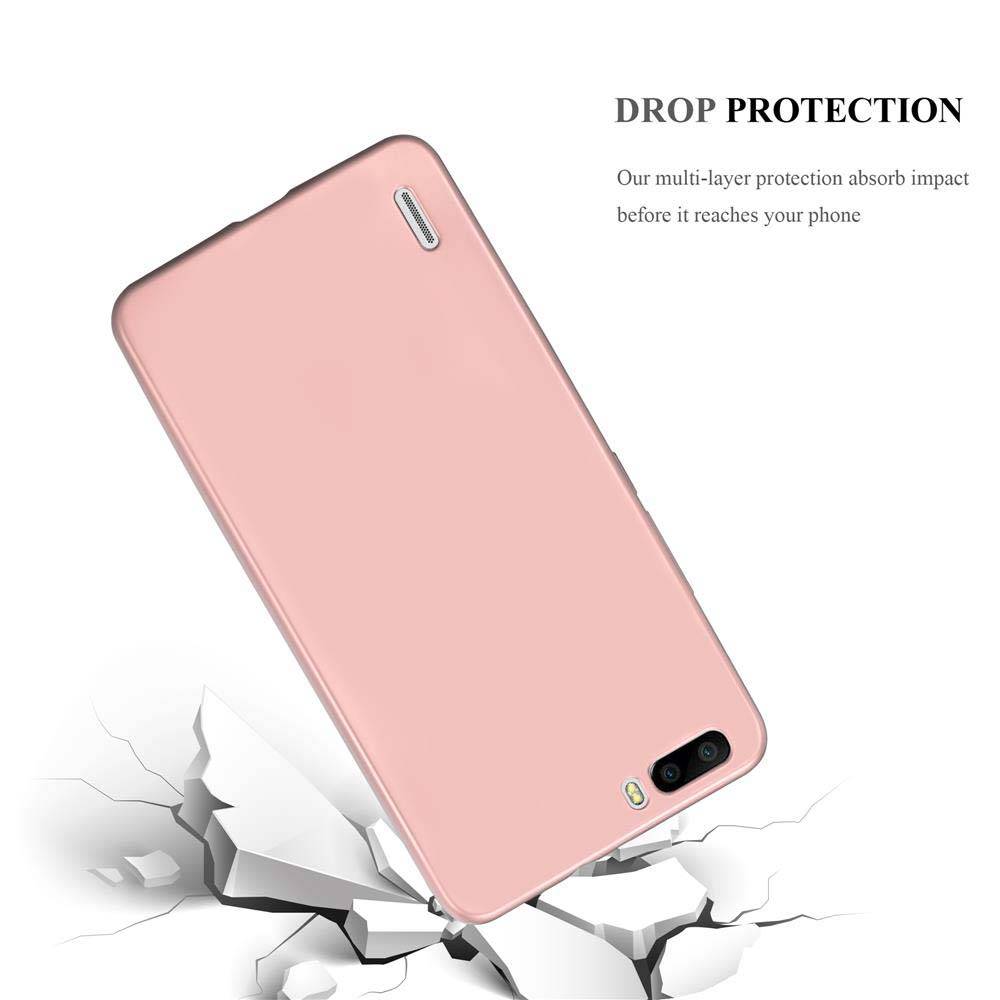Cadorabo Schutzhülle für Honor 6 PLUS Hülle in Rosa Handyhülle TPU Silikon Etui Cover Case