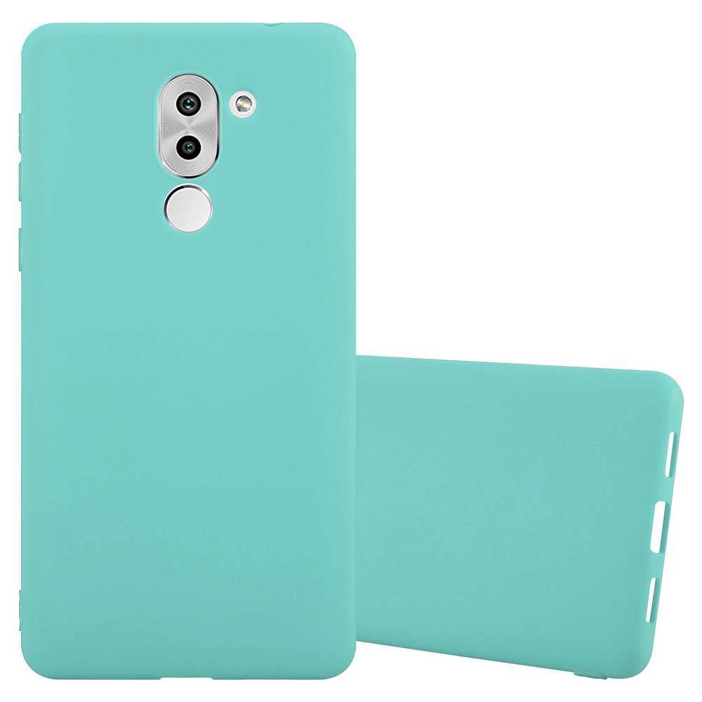 Cadorabo Hülle für Huawei MATE 9 LITE / GR5 2017 / Honor 6X Schutzhülle in Blau Handyhülle TPU Silikon Etui Case Cover