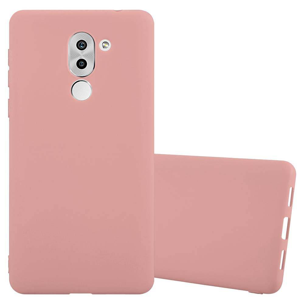 Cadorabo Hülle für Huawei MATE 9 LITE / GR5 2017 / Honor 6X Schutzhülle in Rosa Handyhülle TPU Silikon Etui Case Cover