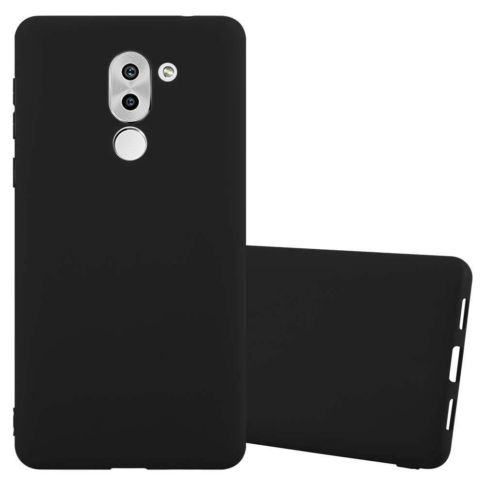 Cadorabo Hülle für Huawei MATE 9 LITE / GR5 2017 / Honor 6X Schutzhülle in Schwarz Handyhülle TPU Silikon Etui Case