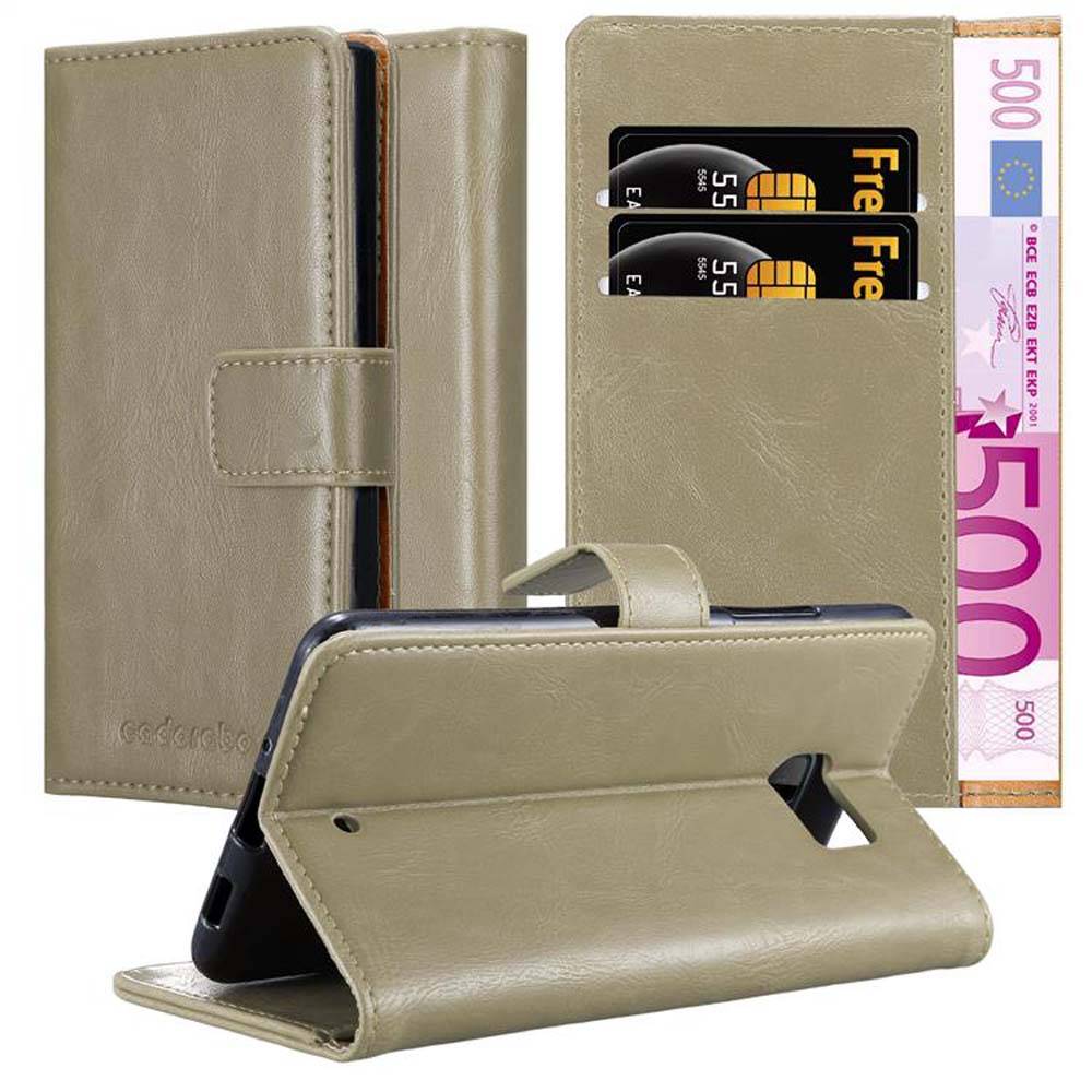 Cadorabo Hülle für HTC U ULTRA Schutzhülle in Braun Handyhülle Book Tasche Case Etui Luxury