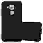 Cadorabo Hülle für Huawei NOVA PLUS Schutzhülle in Schwarz Handyhülle TPU Silikon Etui Case Cover