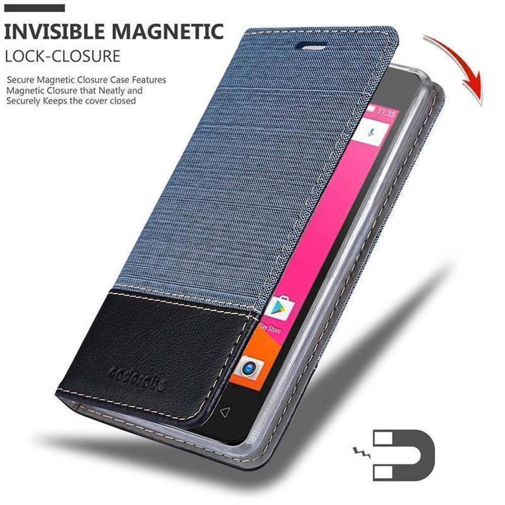 Cadorabo Hülle für Lenovo B Schutzhülle in Blau Handy Hülle Etui Book Case Cover