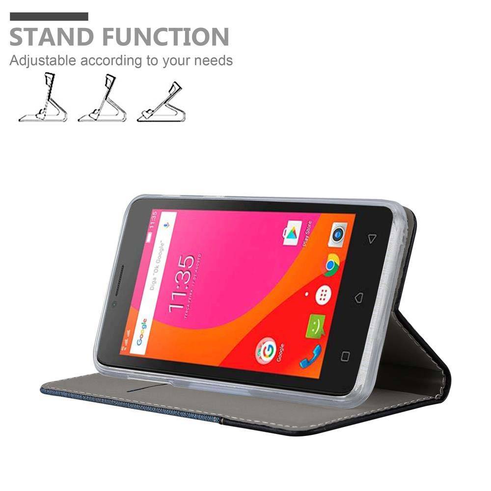 Cadorabo Hülle für Lenovo B Schutzhülle in Blau Handy Hülle Etui Book Case Cover