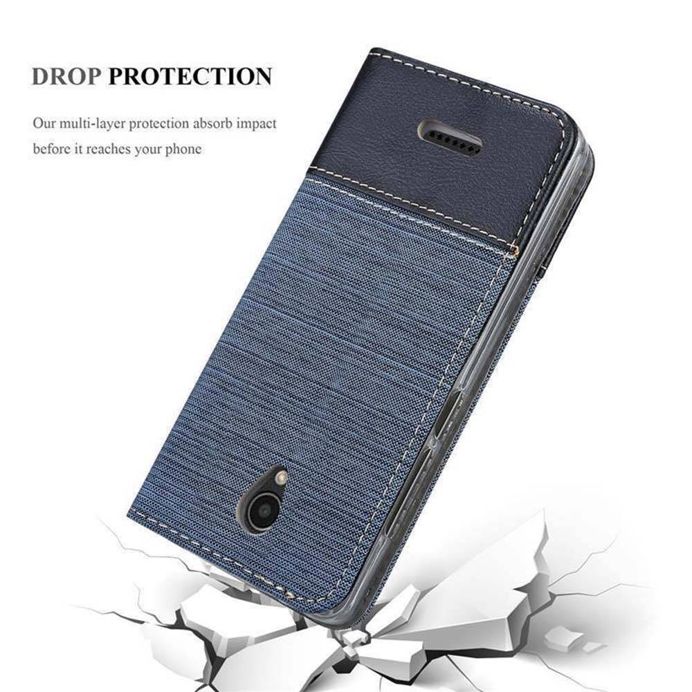 Cadorabo Hülle für Lenovo B Schutzhülle in Blau Handy Hülle Etui Book Case Cover