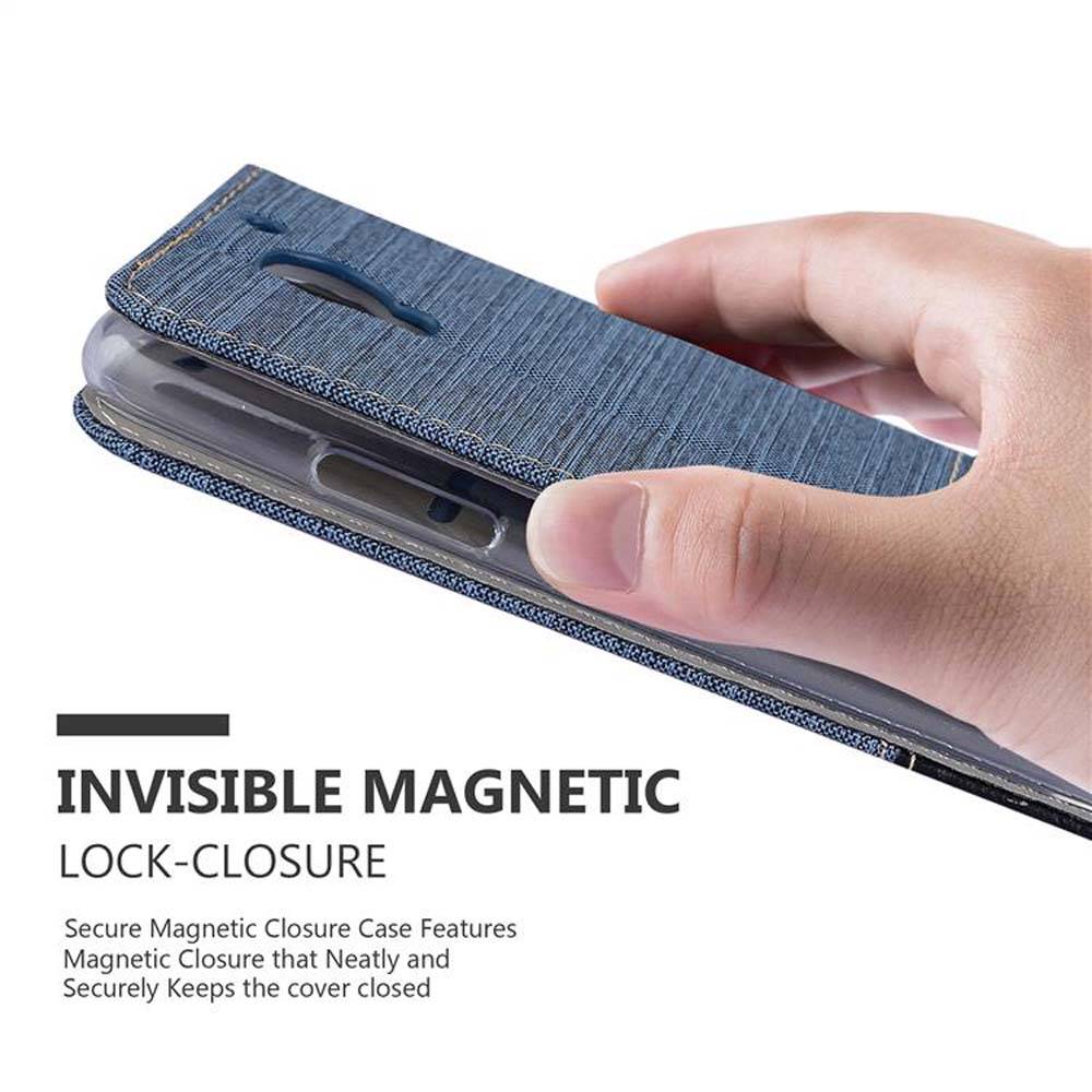 Cadorabo Hülle für Lenovo C2 Schutzhülle in Blau Handy Hülle Etui Book Case Cover