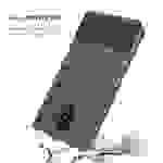 Cadorabo Hülle für LG Q7 / Q7a / Q7+ Schutzhülle in Grau Handy Hülle Etui Book Case Cover