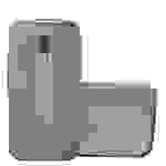 Cadorabo Schutzhülle für Motorola MOTO G2 Hülle in Grau Handyhülle TPU Silikon Etui Cover Case