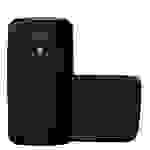 Cadorabo Schutzhülle für Motorola MOTO G2 Hülle in Schwarz Handyhülle TPU Silikon Etui Cover Case