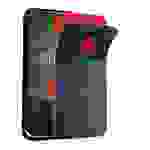 Cadorabo Hülle für Nokia 1 2018 Schutz Hülle in Schwarz Schutzhülle TPU Silikon Cover Etui Case