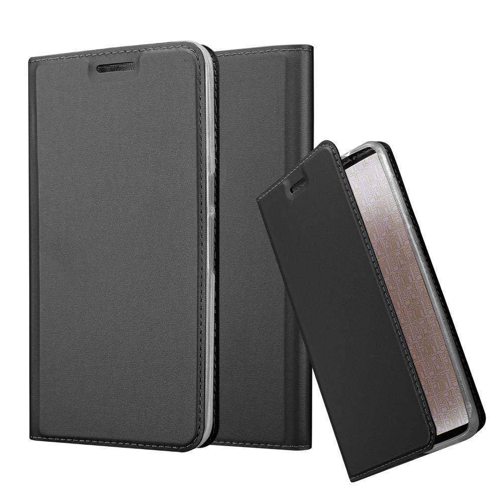 Cadorabo Handyhülle für Huawei Google NEXUS 6P Schutz Hülle in Schwarz Cover Etui Book Case Booklet