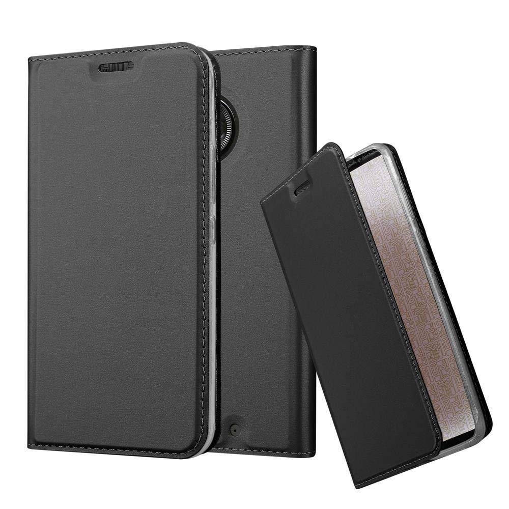 Cadorabo Handyhülle für Motorola MOTO X4 Schutz Hülle in Schwarz Cover Etui Book Case Booklet