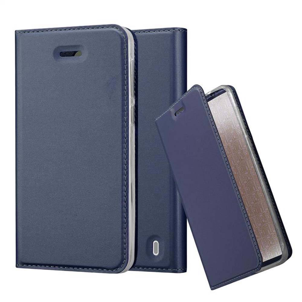 Cadorabo Handyhülle für Nokia 2 2017 Schutz Hülle in Blau Cover Etui Book Case Booklet