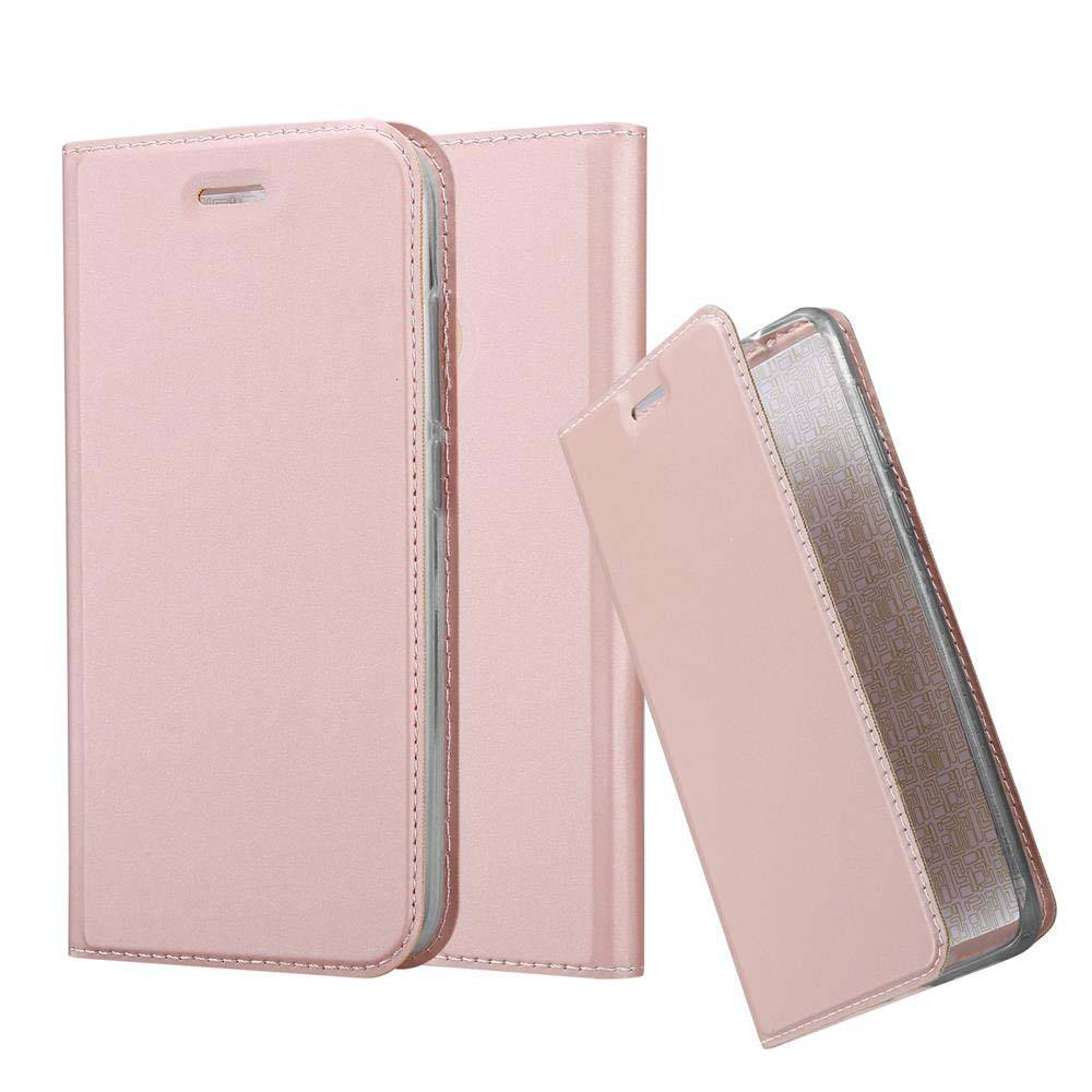 Cadorabo Handyhülle für Xiaomi Mi A1 / Mi 5X Schutz Hülle in Rosa Cover Etui Book Case Booklet