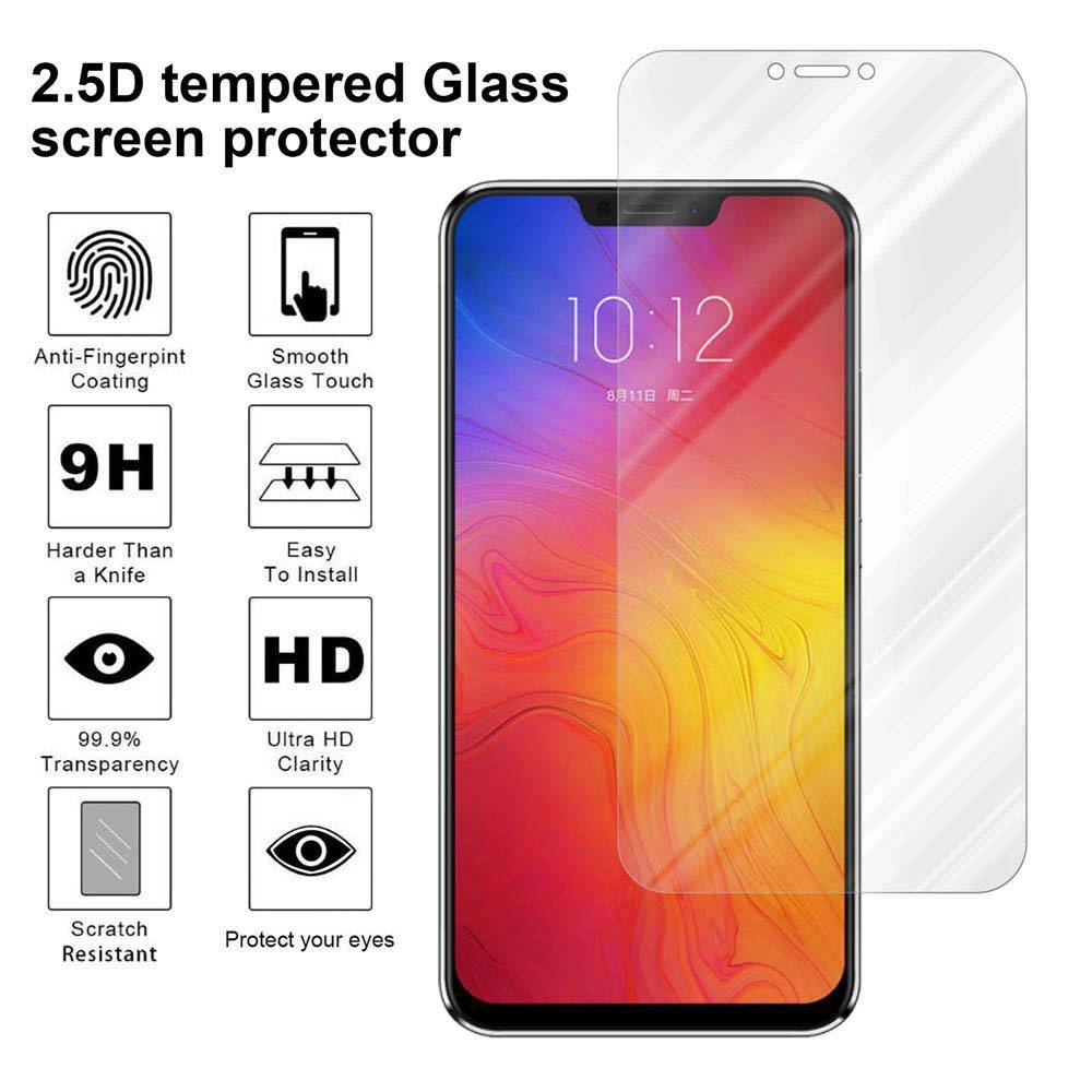 Cadorabo Panzer Folie für Lenovo Z5 Schutzfolie in Transparent Gehärtetes Tempered Display-Schutzglas