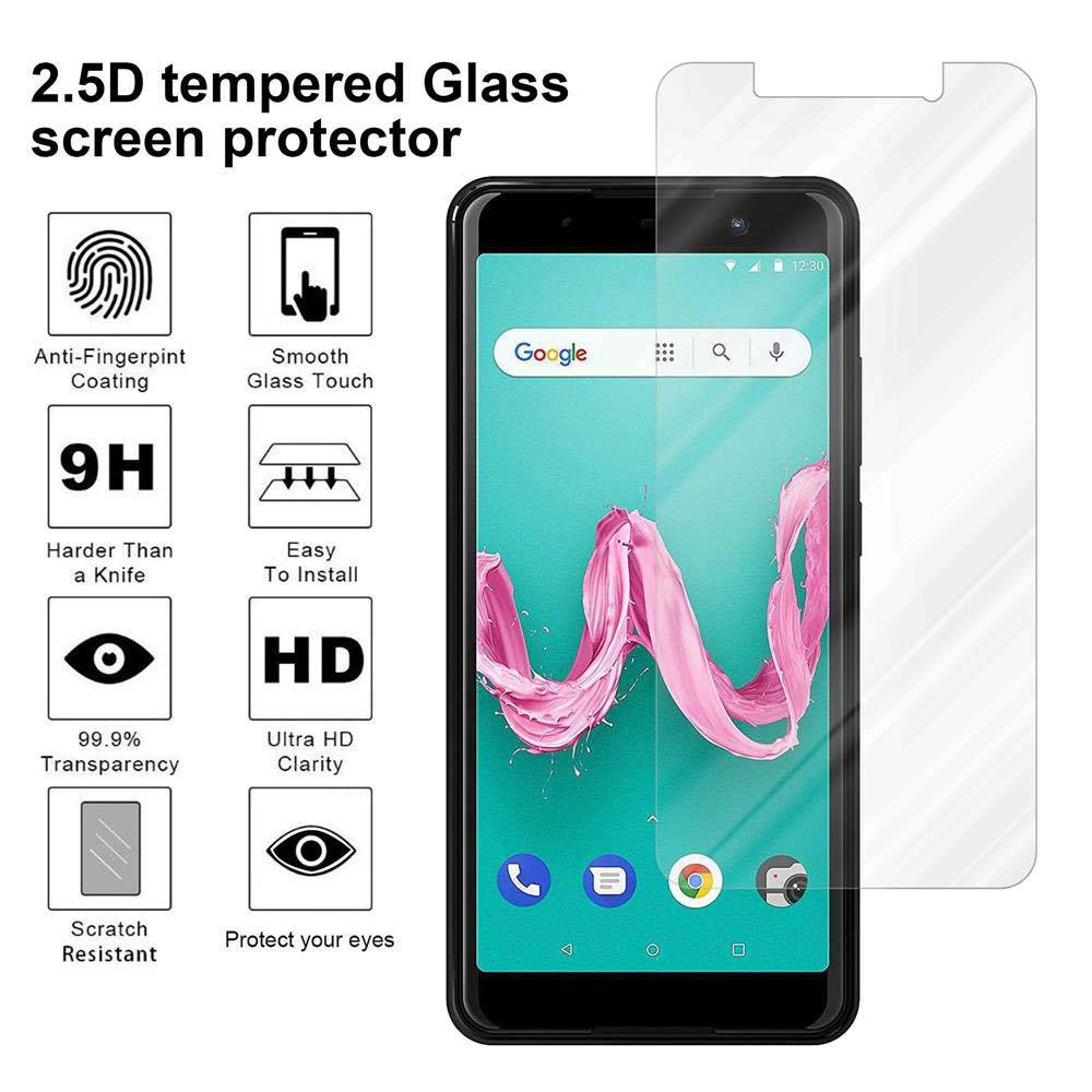 Cadorabo Panzer Folie für WIKO LENNY 5 Schutzfolie in Transparent Gehärtetes Tempered Display-Schutzglas