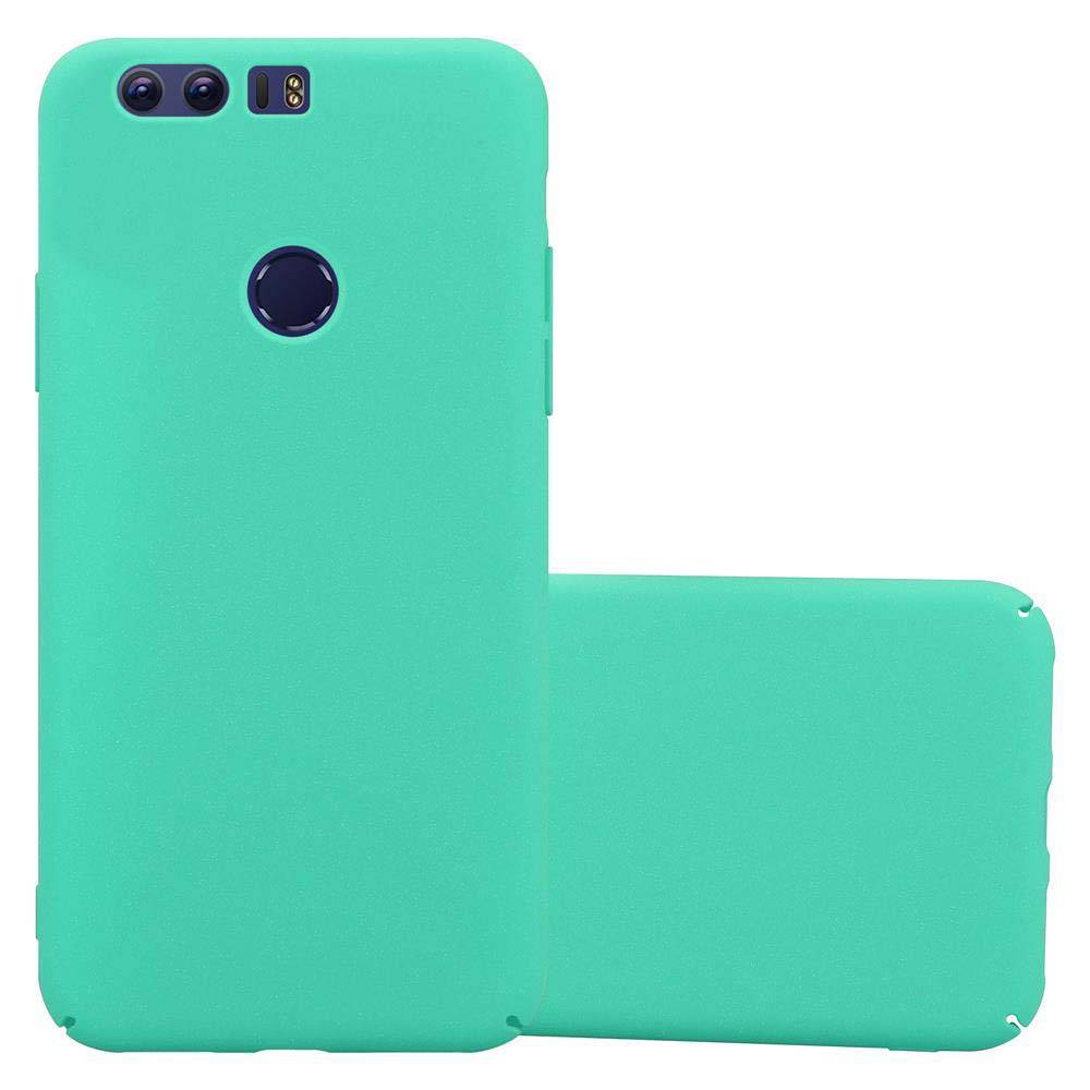 Cadorabo Schutzhülle für Honor 8 / 8 PREMIUM Hülle in Grün Etui Hard Case Handyhülle Cover