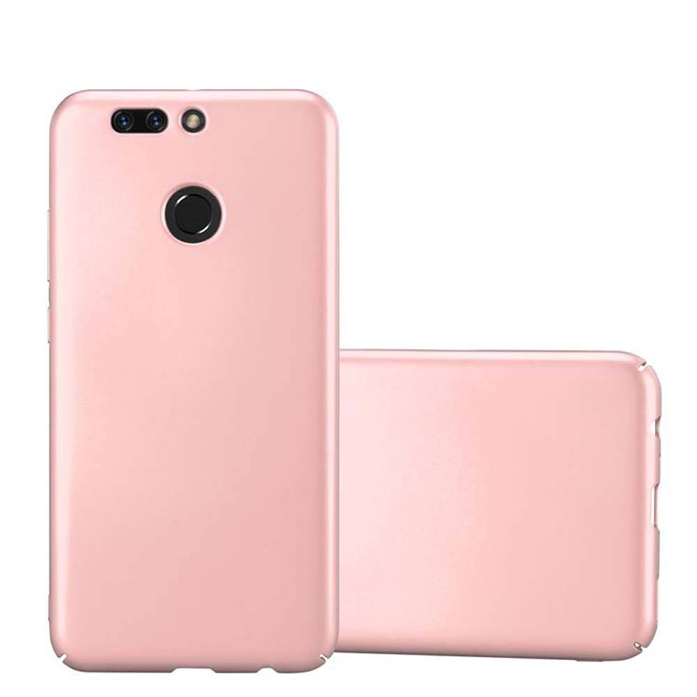 Cadorabo Hülle für Honor 8 PRO Schutzhülle in Rosa Hard Case Handy Hülle Etui