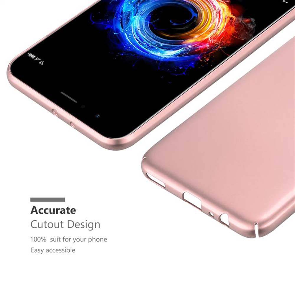 Cadorabo Hülle für Honor 8 PRO Schutzhülle in Rosa Hard Case Handy Hülle Etui