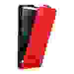 Cadorabo Hülle für Huawei MATE 8 Schutz Hülle in Rot Flip Etui Handyhülle Case Cover