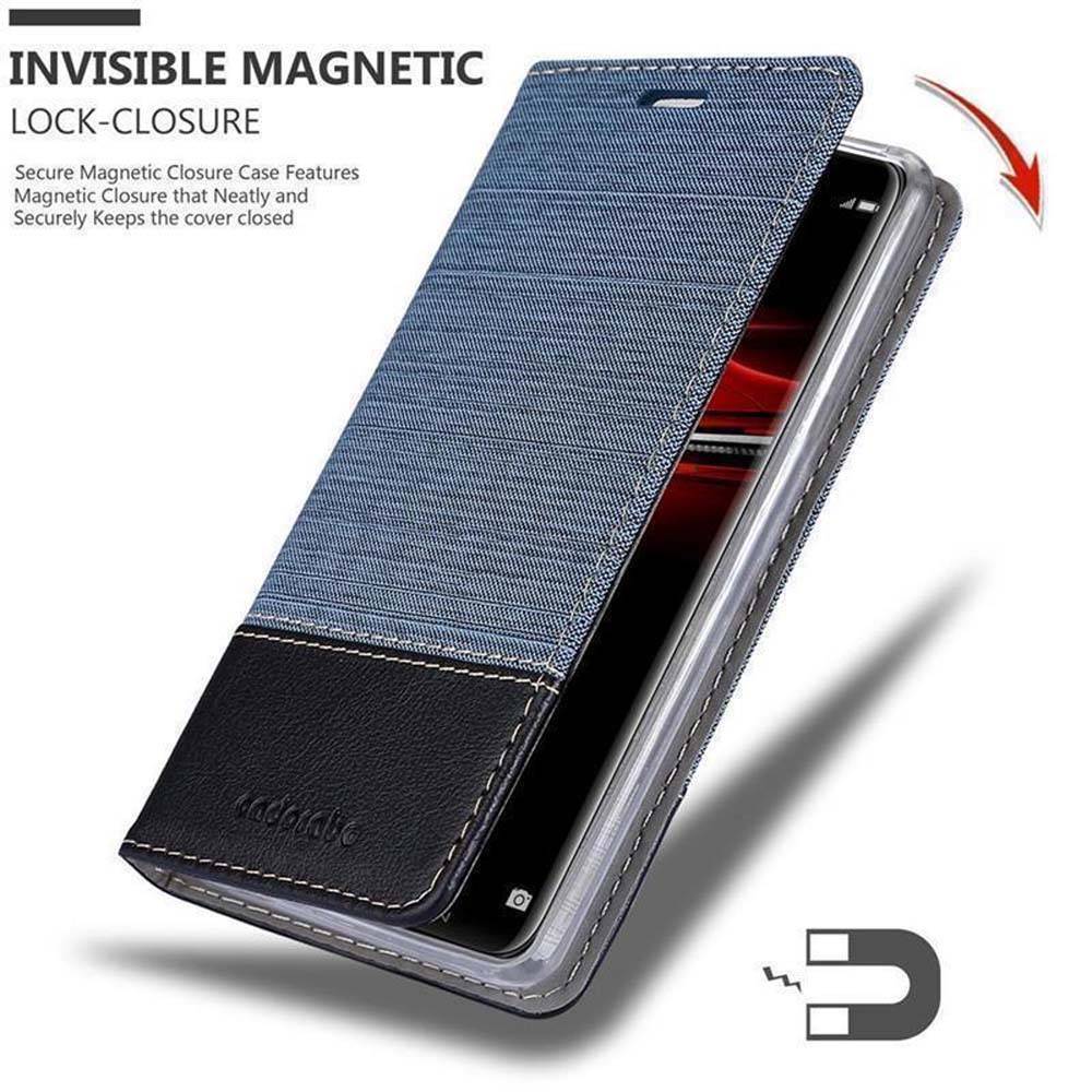 Cadorabo Hülle für Huawei MATE RS Schutzhülle in Blau Handy Hülle Etui Book Case Cover
