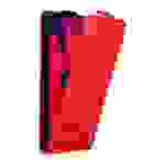 Cadorabo Hülle für Huawei P20 PRO / P20 PLUS Schutz Hülle in Rot Flip Etui Handyhülle Case Cover