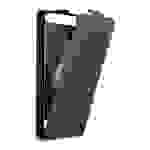 Cadorabo Hülle für Huawei P8 LITE 2015 Schutz Hülle in Braun Flip Etui Handyhülle Case Cover