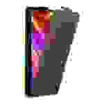 Cadorabo Hülle für LG G7 ThinQ / FIT / ONE Schutz Hülle in Braun Flip Etui Handyhülle Case Cover
