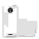 Cadorabo Schutzhülle für Motorola MOTO C Hülle in Silber Handyhülle TPU Silikon Etui Cover Case